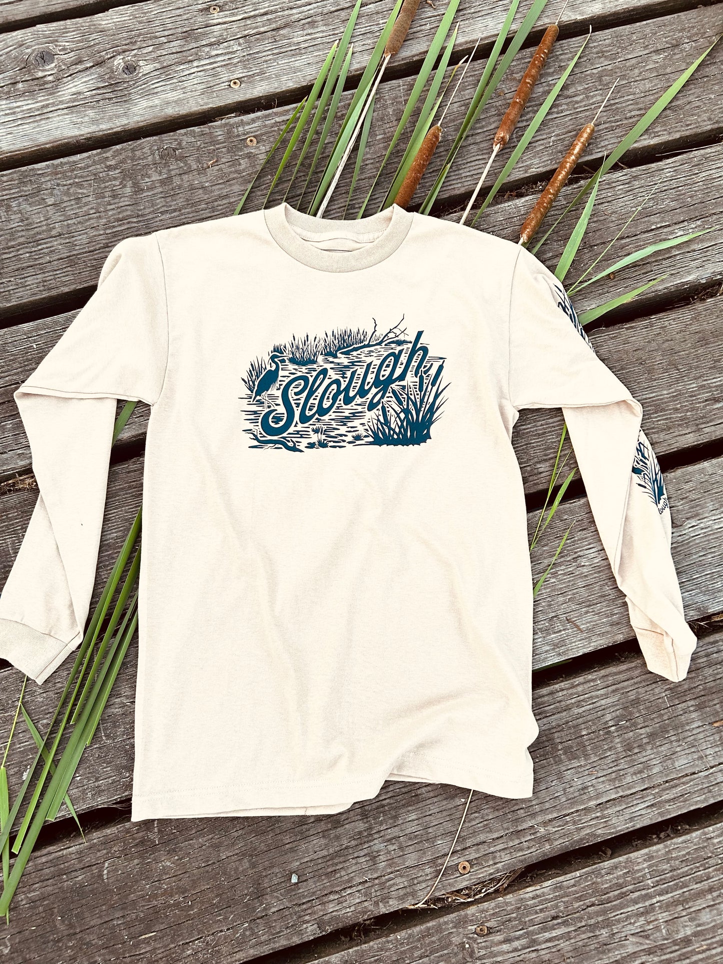 Blue Heron Long Sleeve